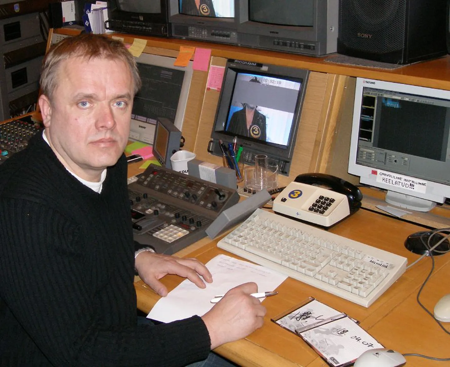 Liiklussaate «Stop» saatejuht Allan Muuk