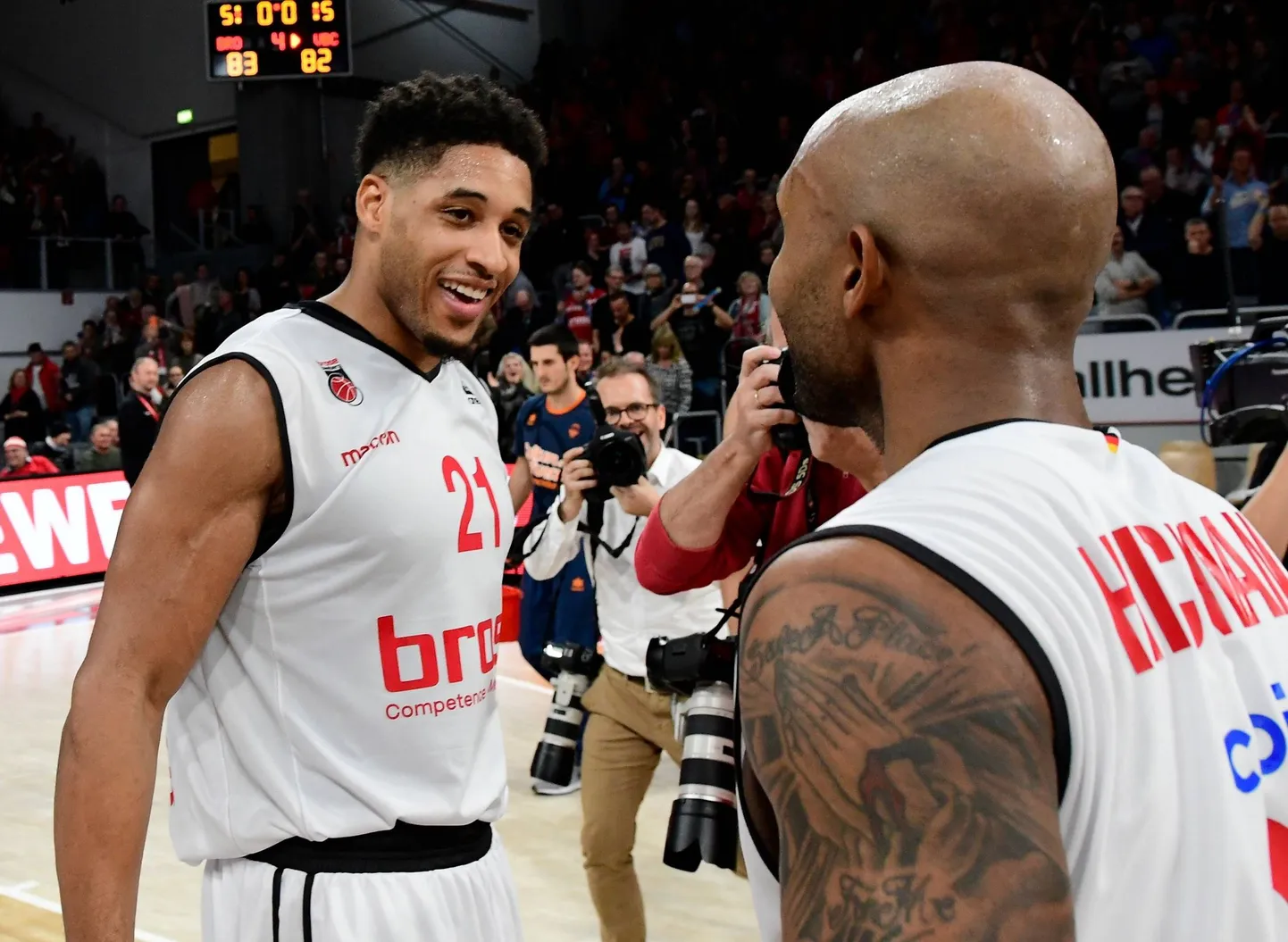 Augustine Rubit ja Ricky Hickman