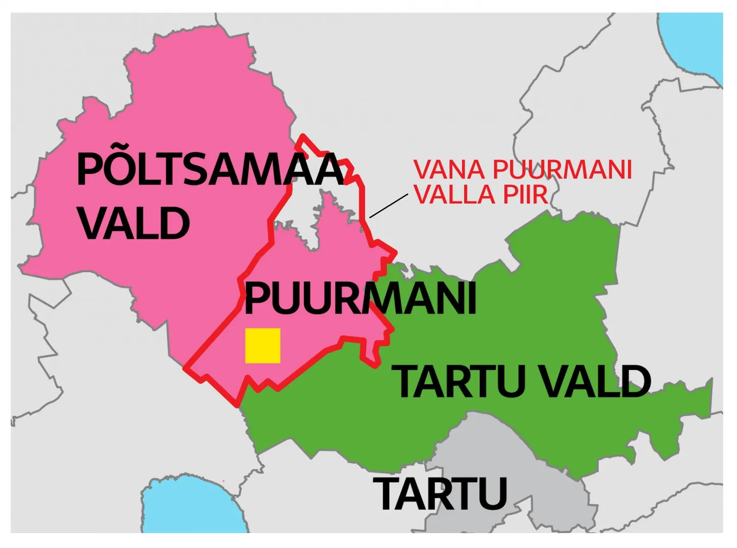 Ühest vallast teise