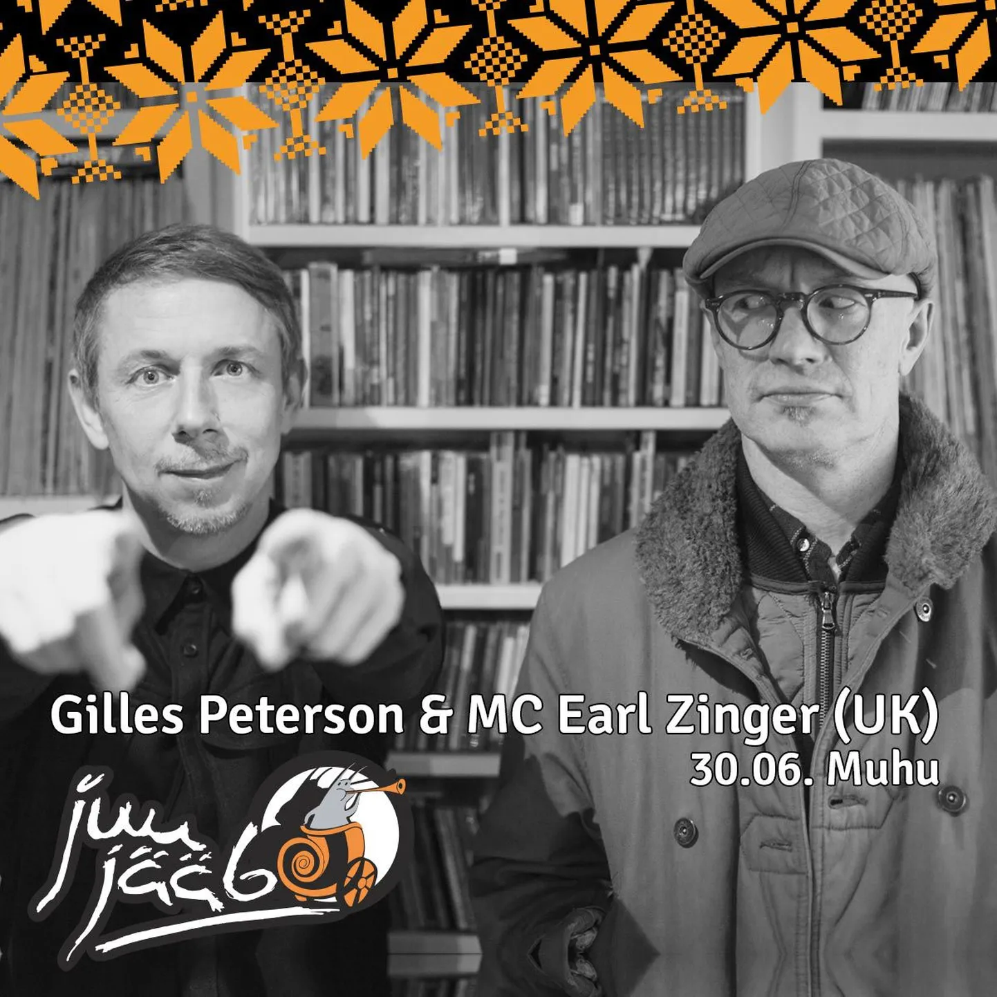 Festivali Juu Jääb peaesineja on Gilles Peterson