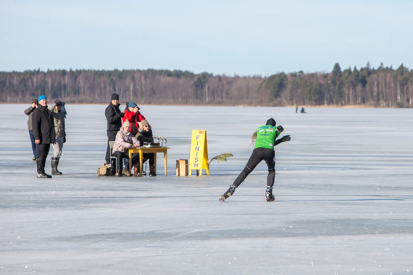 Looduslike liuväljade hulgas on uisutajate üks lemmikuid Karujärv.