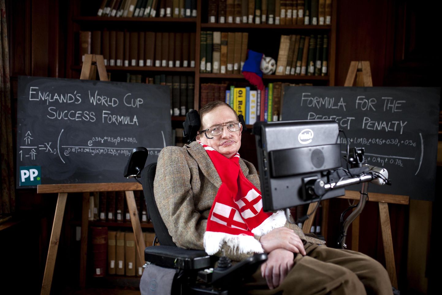 Stephen Hawking arvutas välja, kuidas Inglismaa koondis võiks suvisel jalgpalli MMil tulla maailmameistriks.