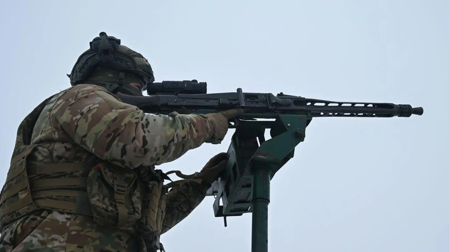 Украинский военный.