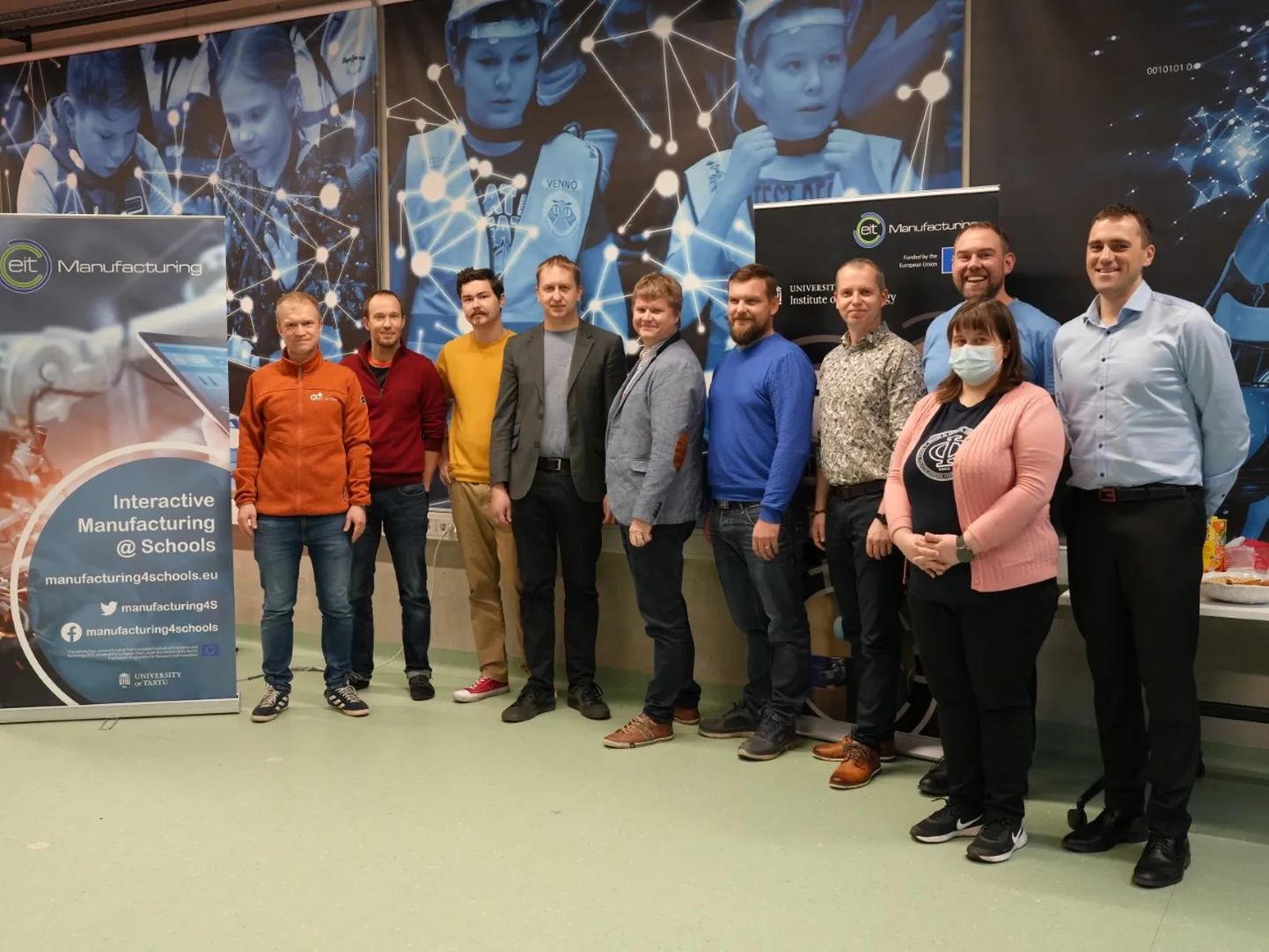 Программа осуществляется в рамках проекта Turing. Turing — это проект EIT Manufacturing, европейской кооперативной сети инновационных производственных технологий.