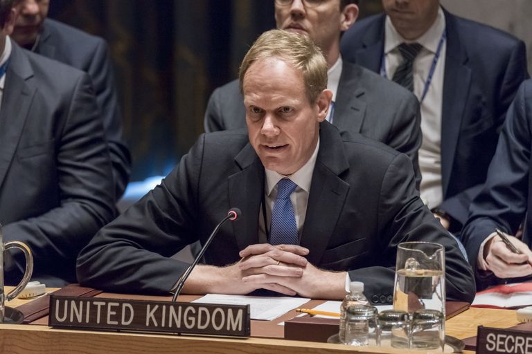 Venemaa asesaadik ÜRO juures Vladimir Safronkov ründas Briti kolleegi Matthew Rycrofti