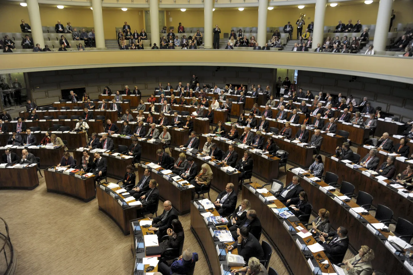 Парламент Финляндии.