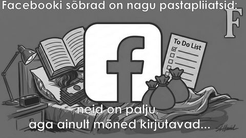 Facebooki sõbrad on nagu pastapliiatsid