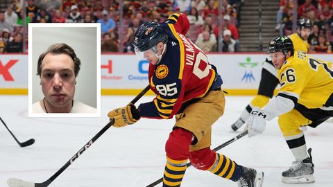 ASV hokejists pastāsta par savu veselības stāvokli pēc Vilmaņa spēka paņēmiena