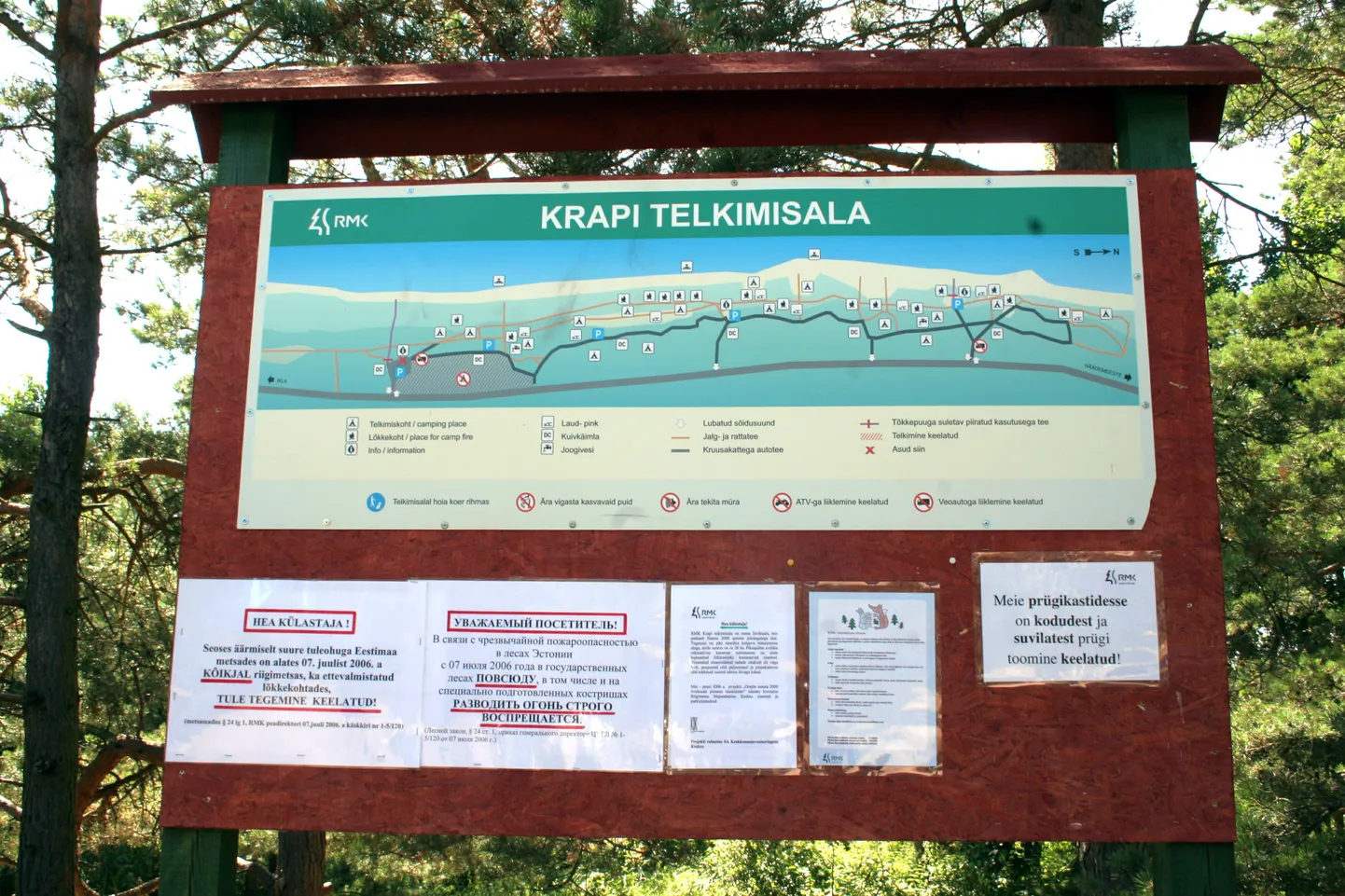 Infostend Krapi telkimisalal.