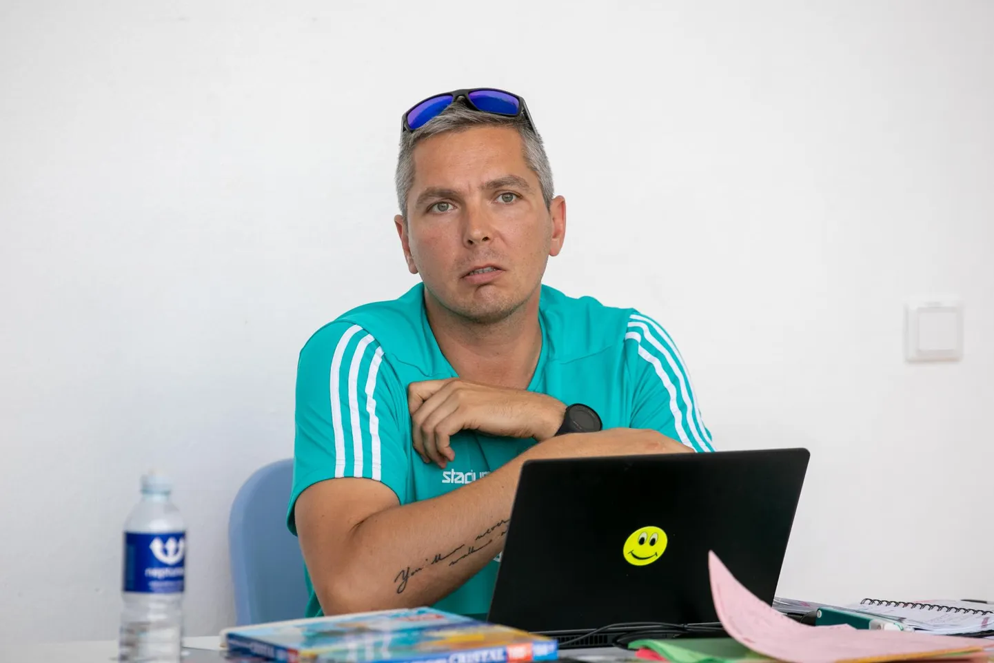 Marko Torm jagab Haljalas kogemuslugusid.