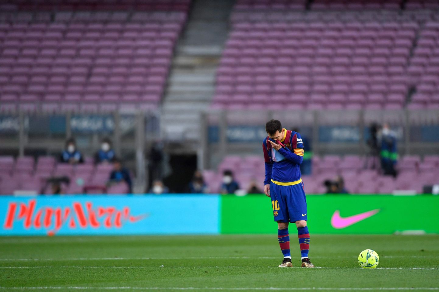 Barcelona talisman Lionel Messi.
