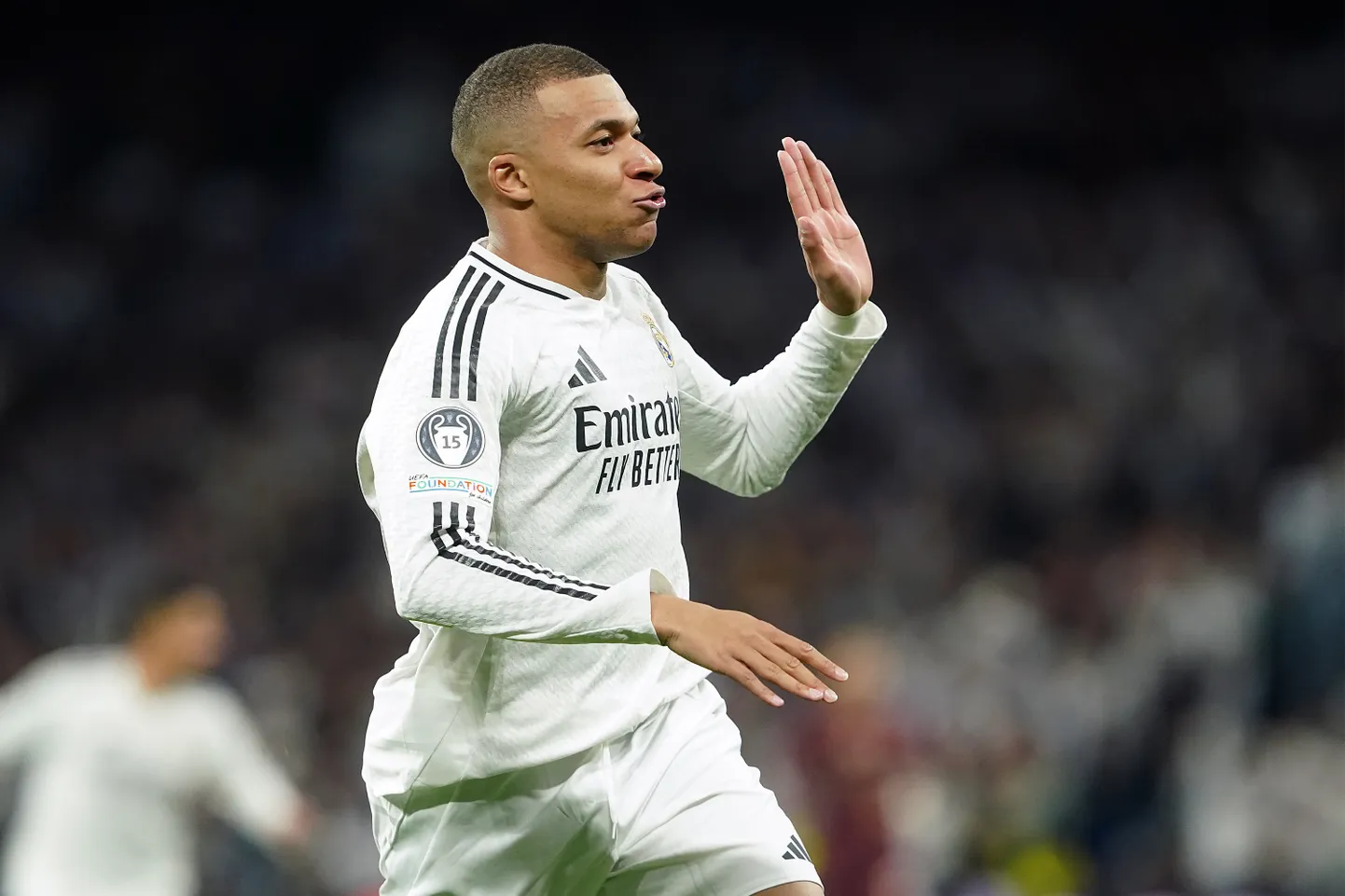 Kylian Mbappe on teinud kübaratriki.