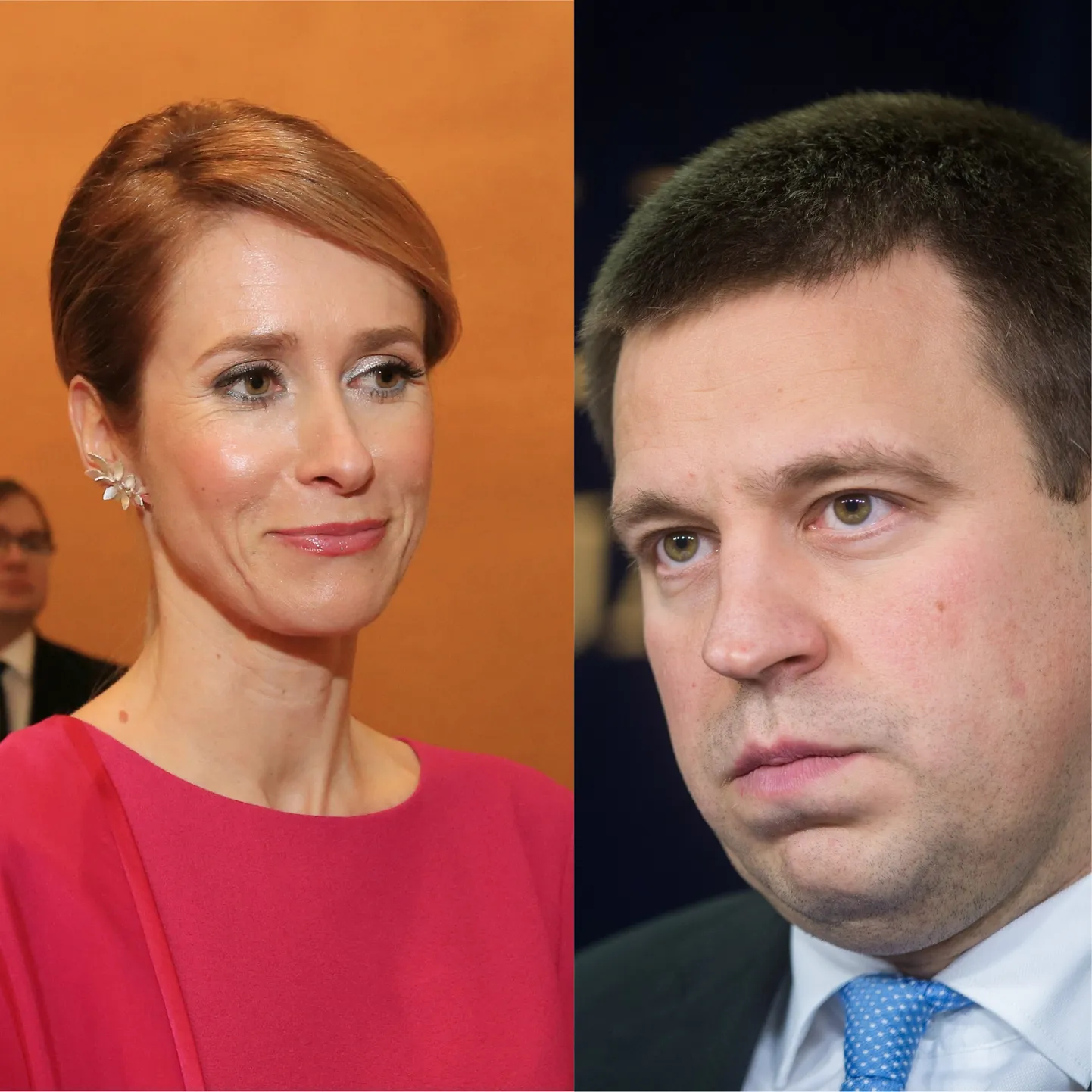 Кая Каллас пока обыгрывает Юри Ратаса.