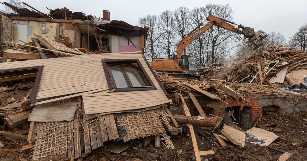 Sajandivanune maja kaob paarikümne päevaga