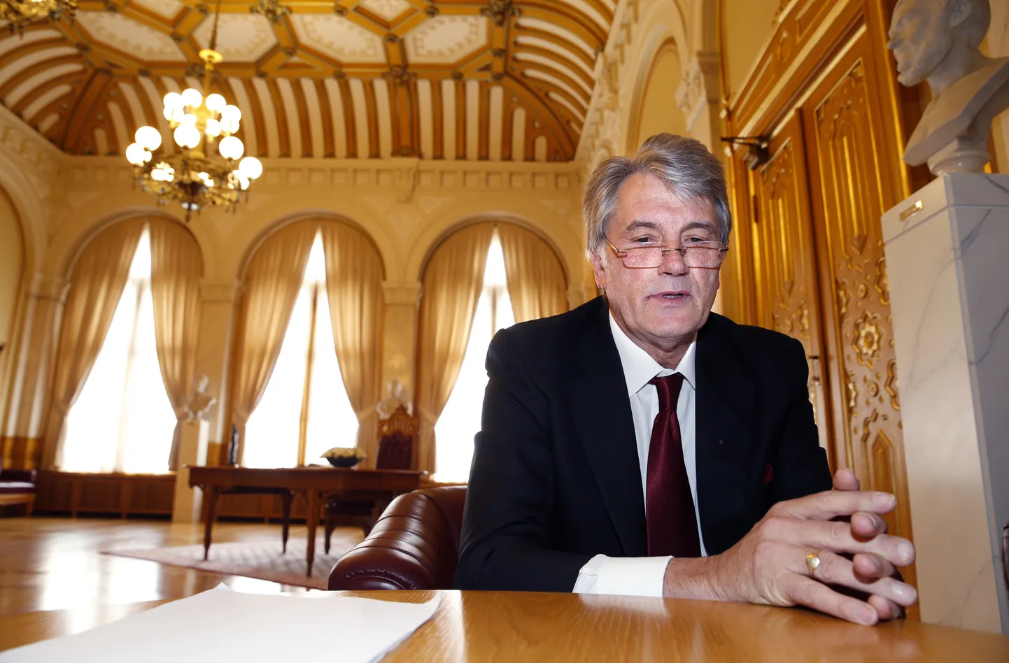 Endine Ukraina president Viktor Juštšenko.