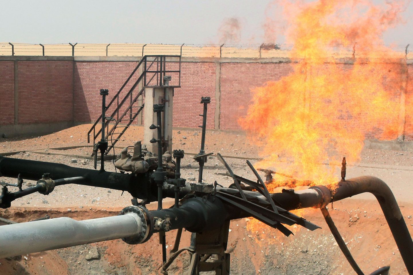 Saboteeritud gaasitoru Egiptuses Al-Sabilis