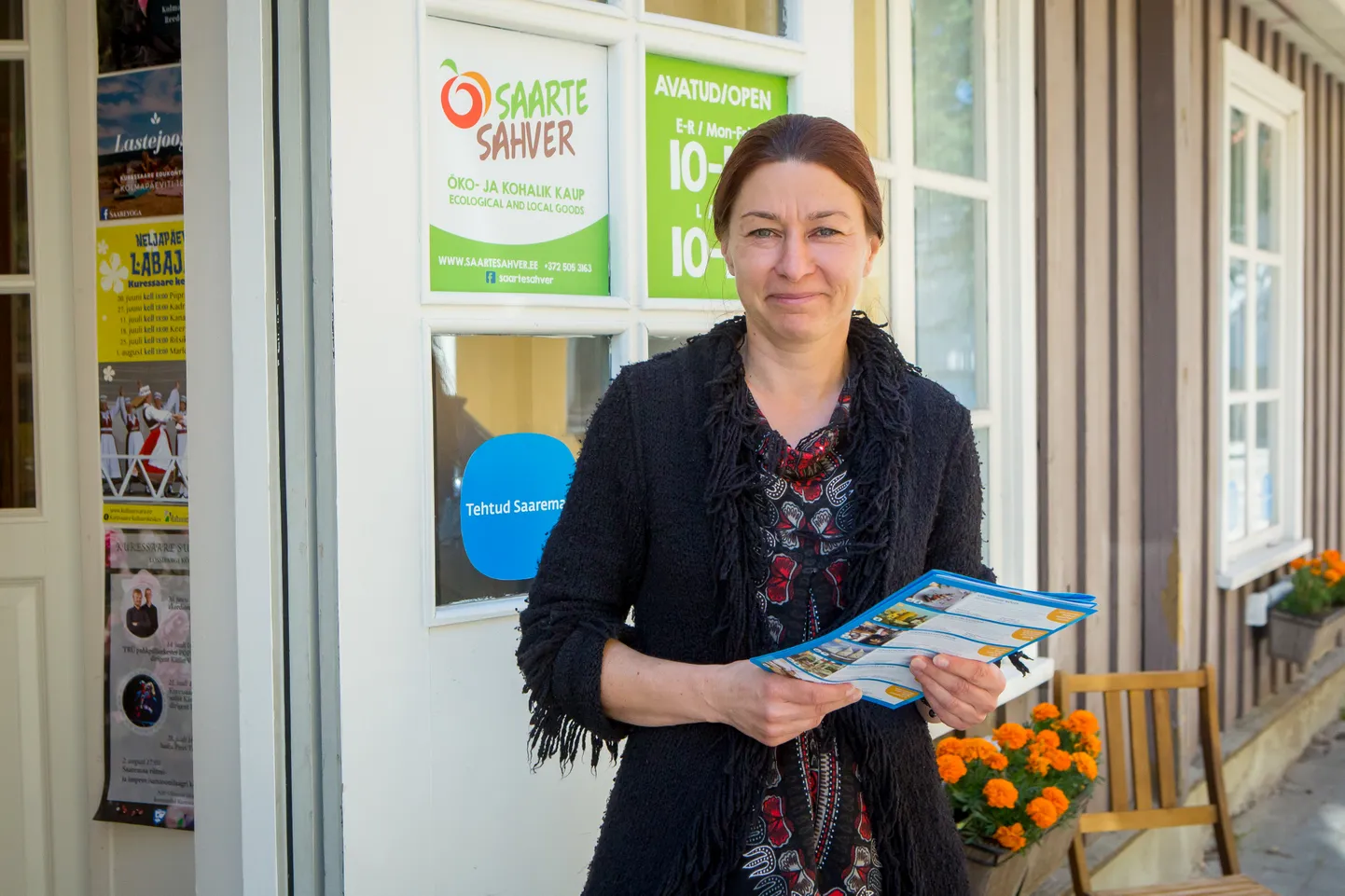 OMA POOD: Saarte Sahver, mille perenaine on Lii Kirves, on üks tulundusühistu asutajatest. Kohalikud märgikandjad tooted saavad peagi lisaks ka päris oma poe.