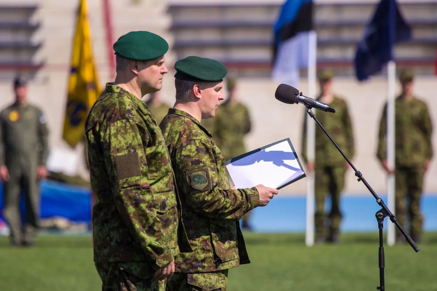 Kevadtorm 2014 lõpurivistus Tehvandi staadionil