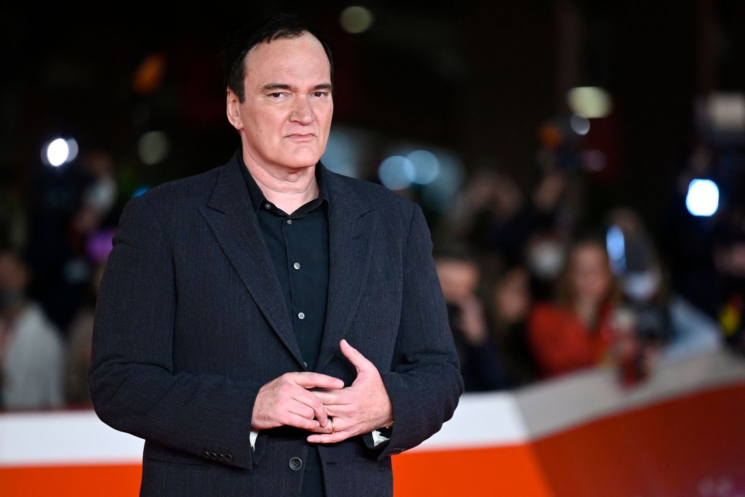 Quentin Tarantino 2021. aastal Roomas