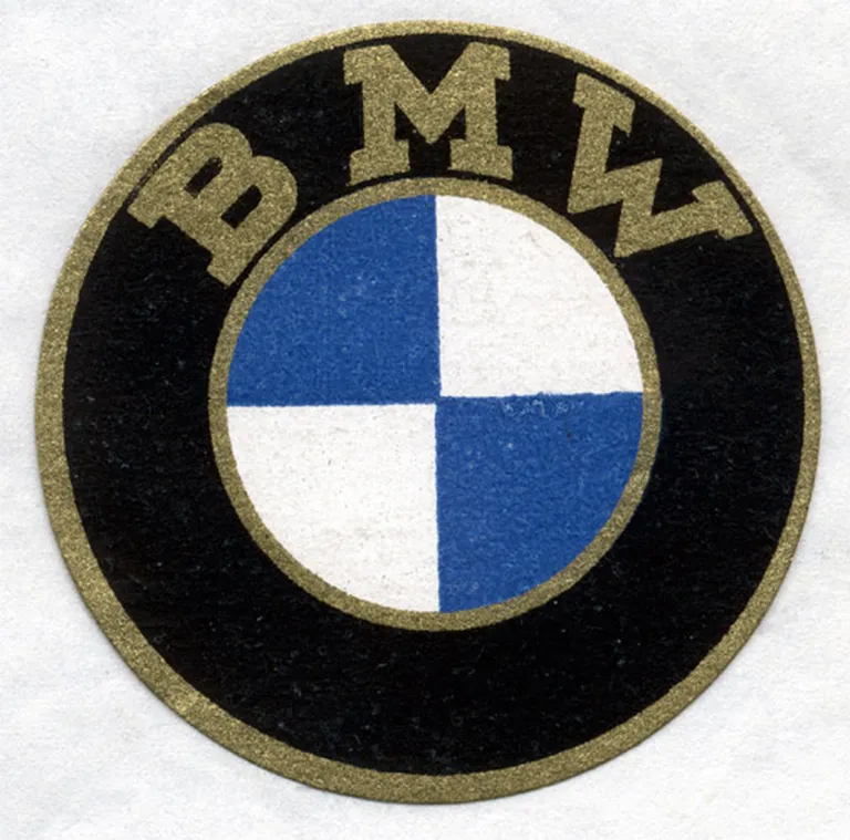 BMW logo. 1917.gads 