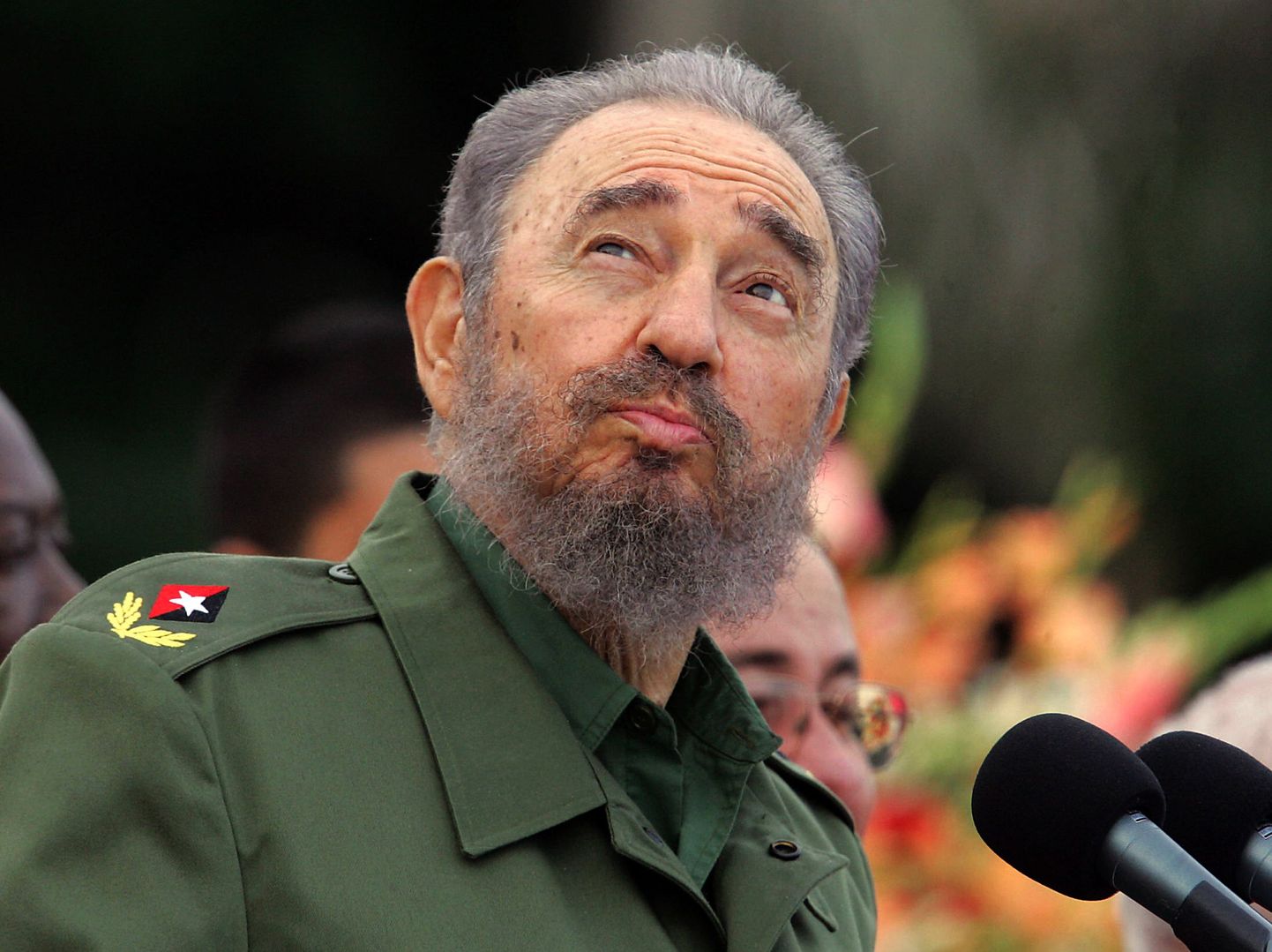 Kuuba president Fidel Castro 2006. aastal.