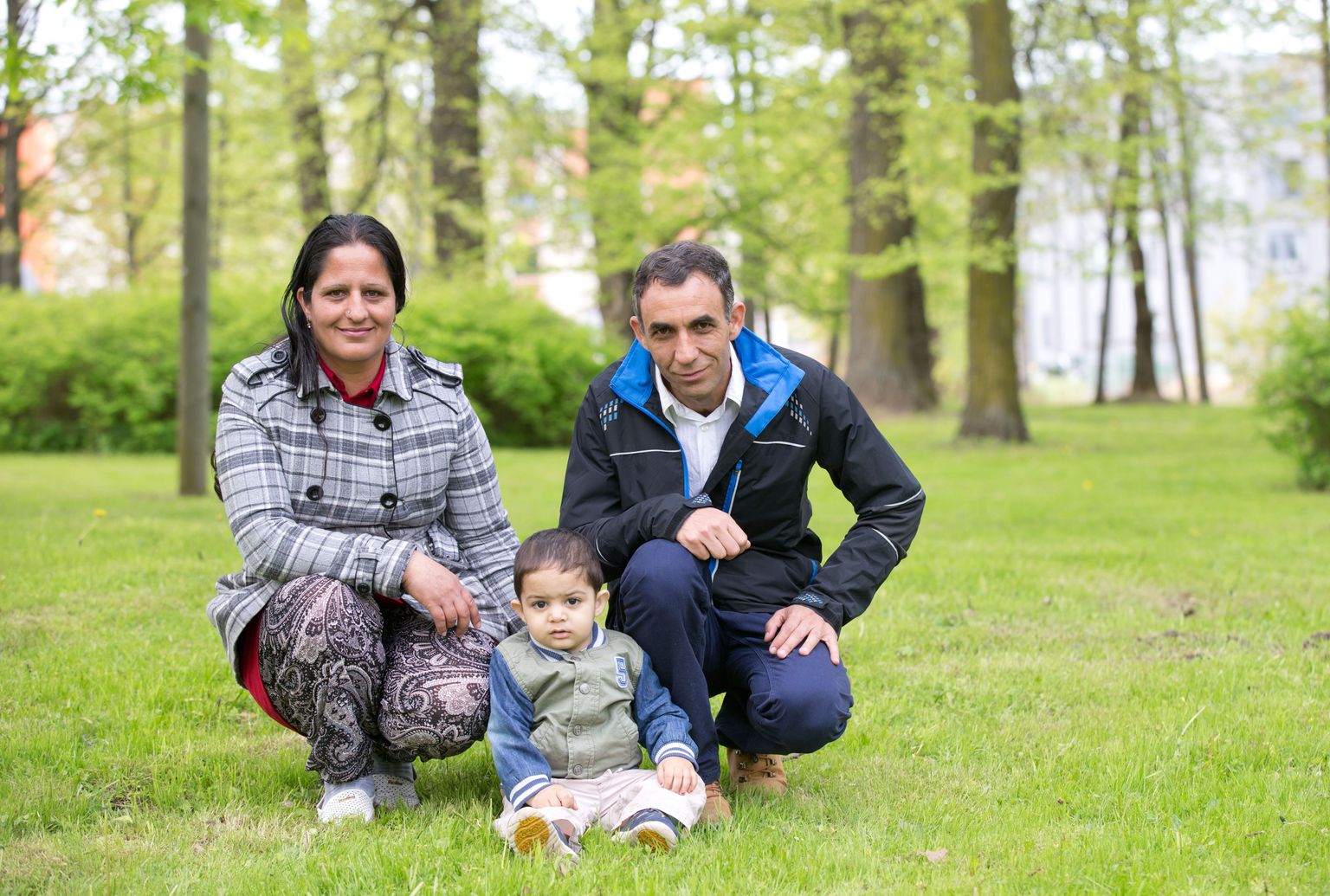 Maroof Muhammad perega eelmisel kolmapäeval Tartus. Muhammadi naine tuli Eestisse kaks aastat pärast teda ning nende Eestis sündinud noorem laps on praegu pooleteiseaastane.