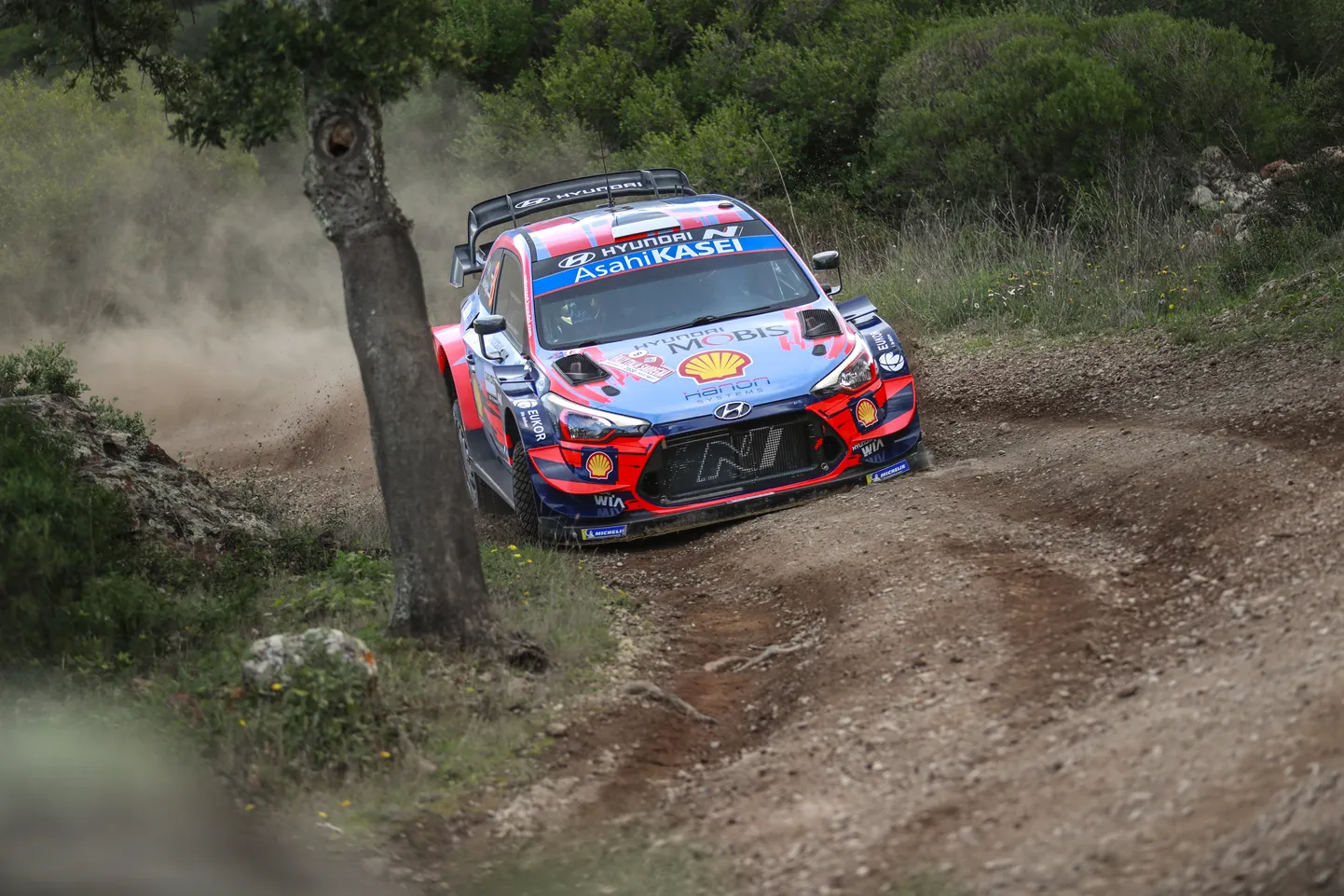 Ott Tänak-Martin Järveoja Sardiinia rallil.