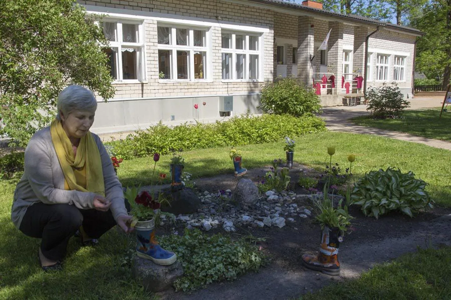 Heimtali lasteaia juhataja Viive Koorti sõnul on nende hoone üksjagu väsinud ja vajanuks korralikku rahasüsti.