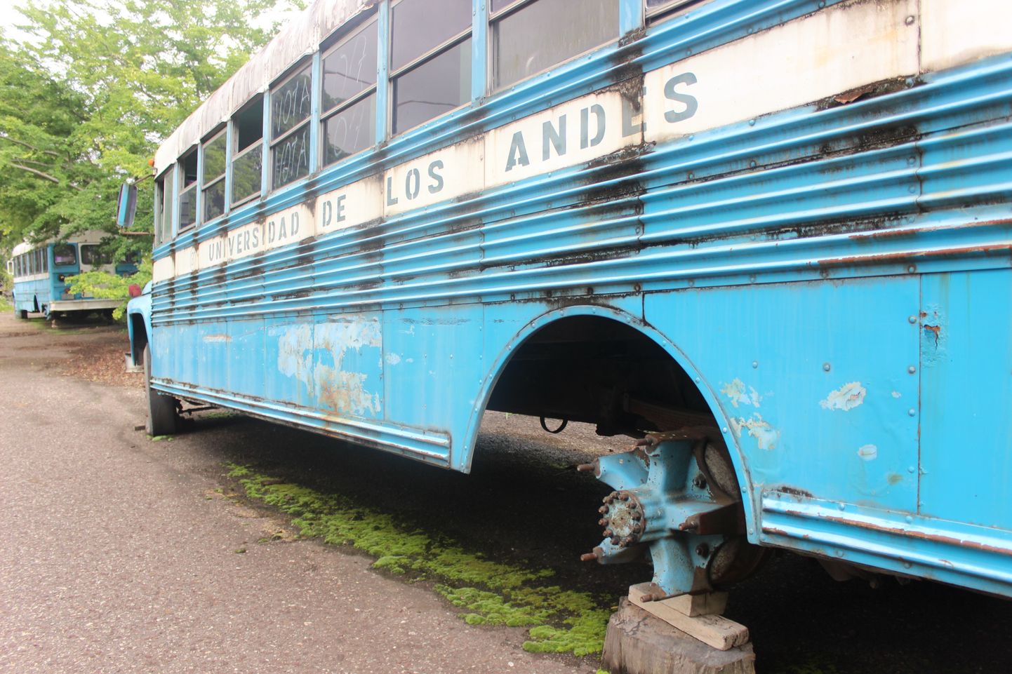 Старый автобус. Снимок иллюстративный.