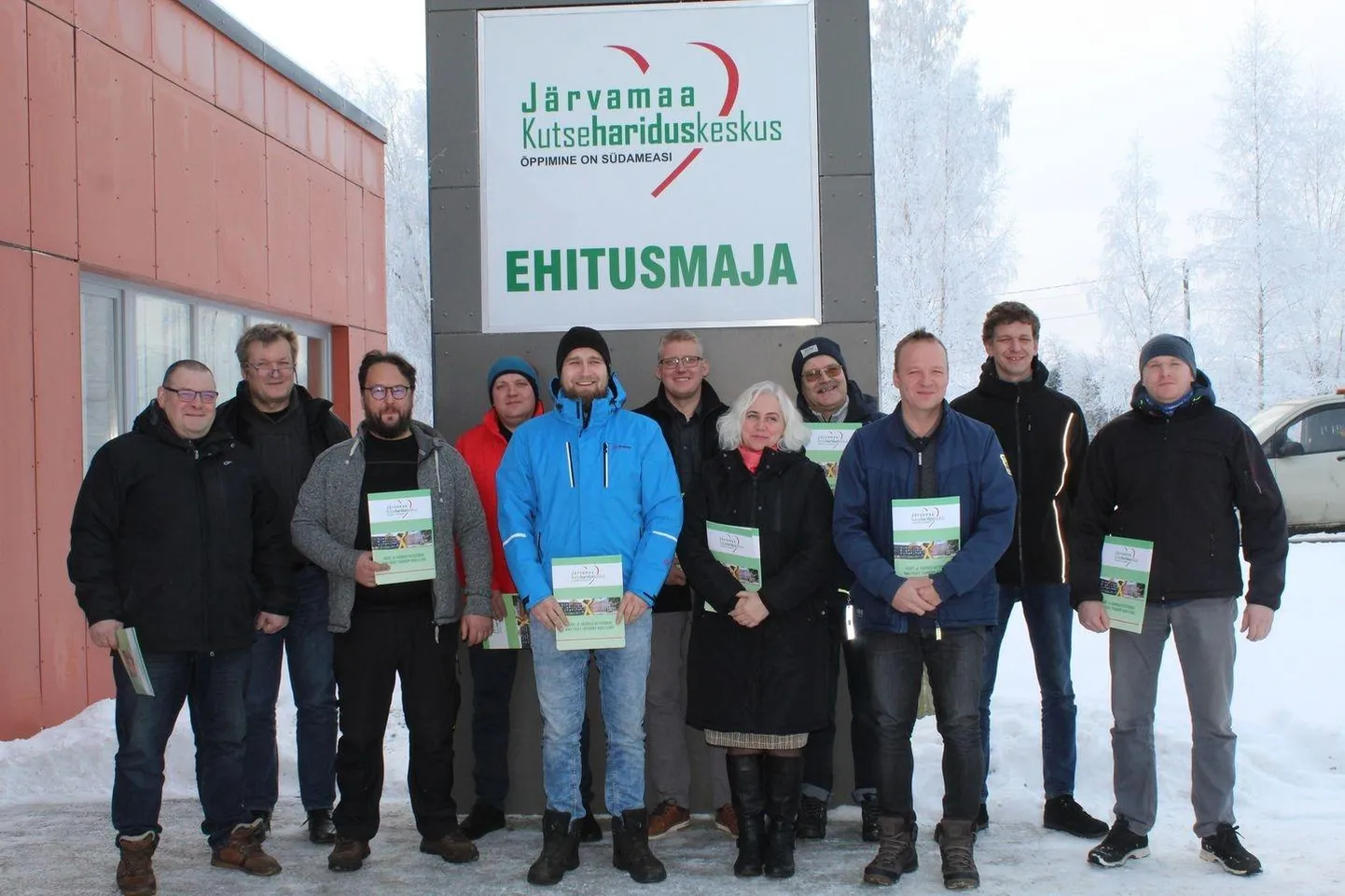 Järvamaa kutsehariduskeskuses jõudis kutsetunnistuseni biogaasijaama operaatorite esimene lend.