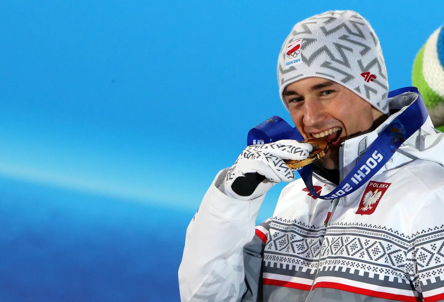 Kamil Stoch on Sotšis võitnud juba kuldmedali väikese mäe hüpetes.