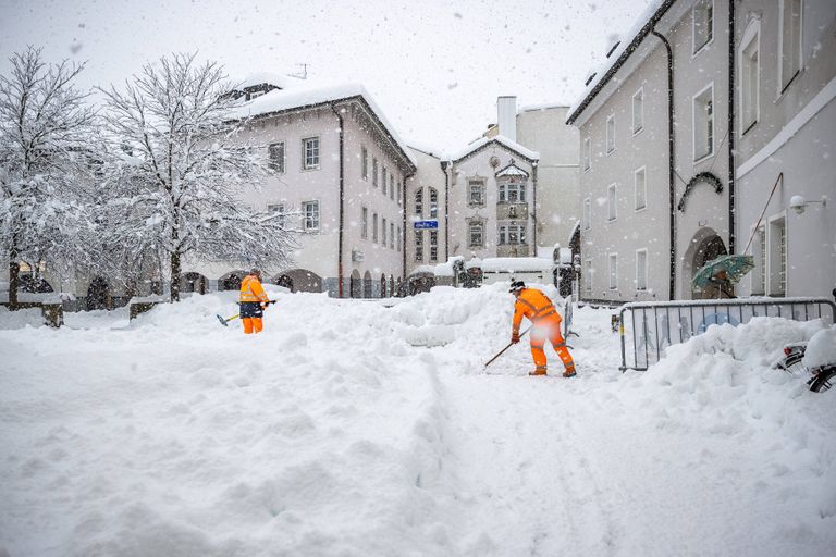 Lumekaos Austrias Ida-Tiroolis 5. detsembril.