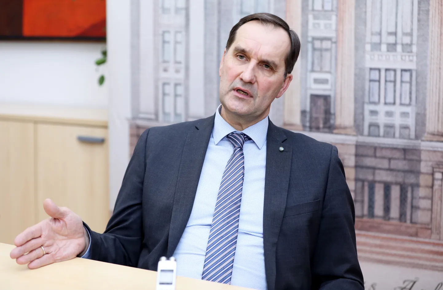 Latvijas vēstnieks Krievijā Māris Riekstiņš.