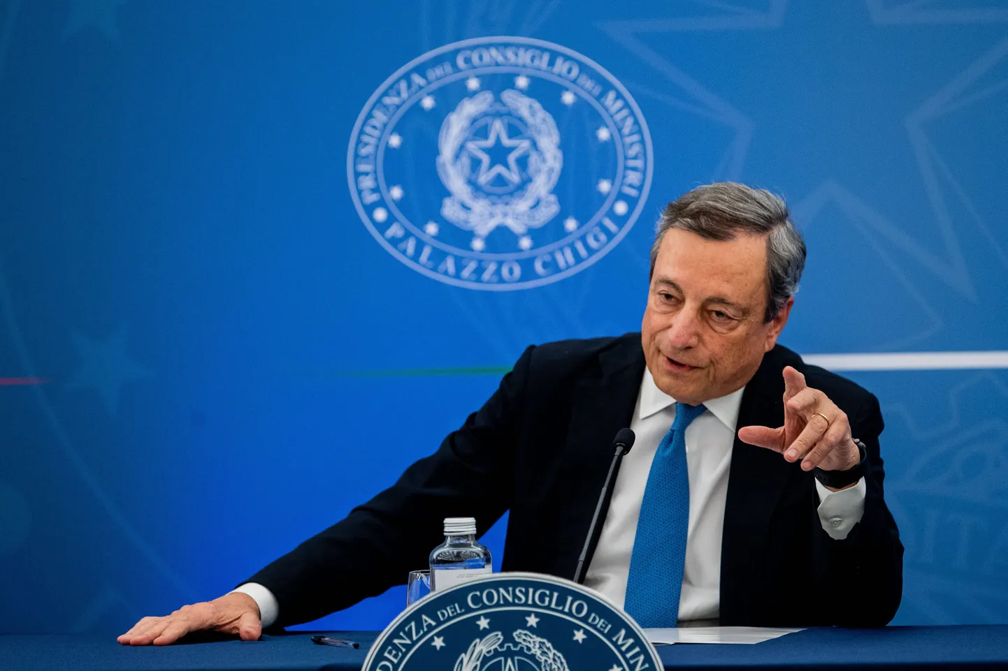Mario Draghi.