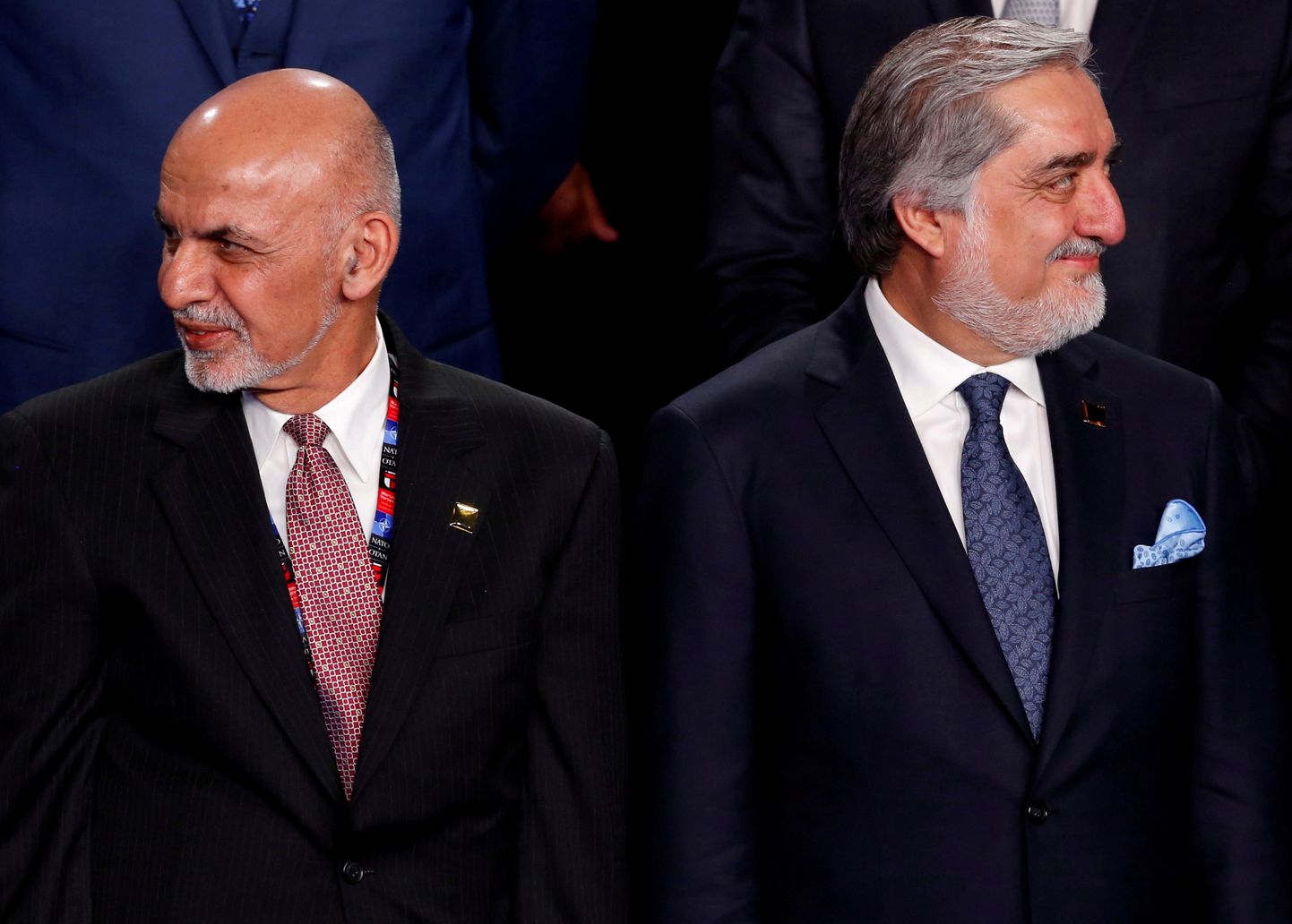 Ashraf Ghani ja Abdullah Abdullah.
