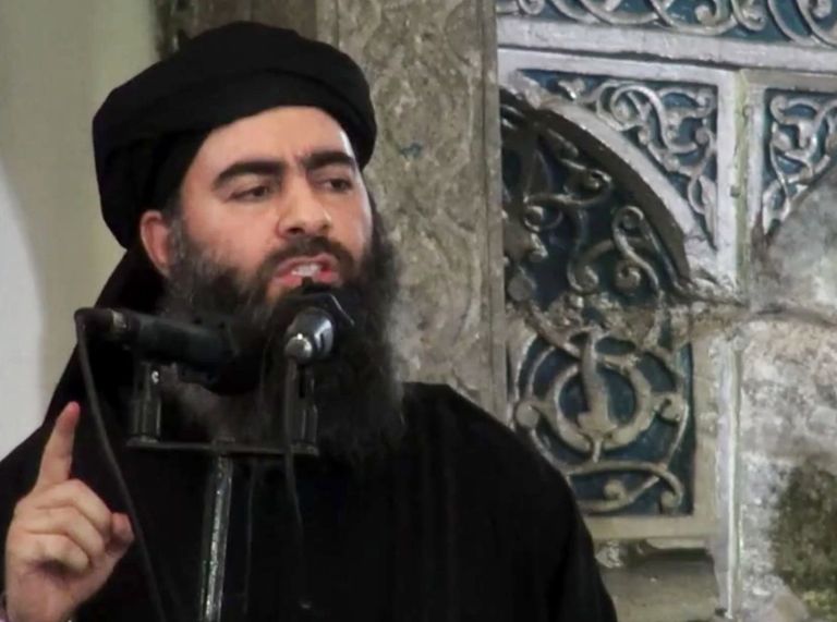 Baghdadi ilmub avalikkuse ette harva. Tema esimesi suuri ülesastumisi leidis aset möödunud aastal peagi pärast kalifaadi väljakuulutamist. Foto: Scanpix