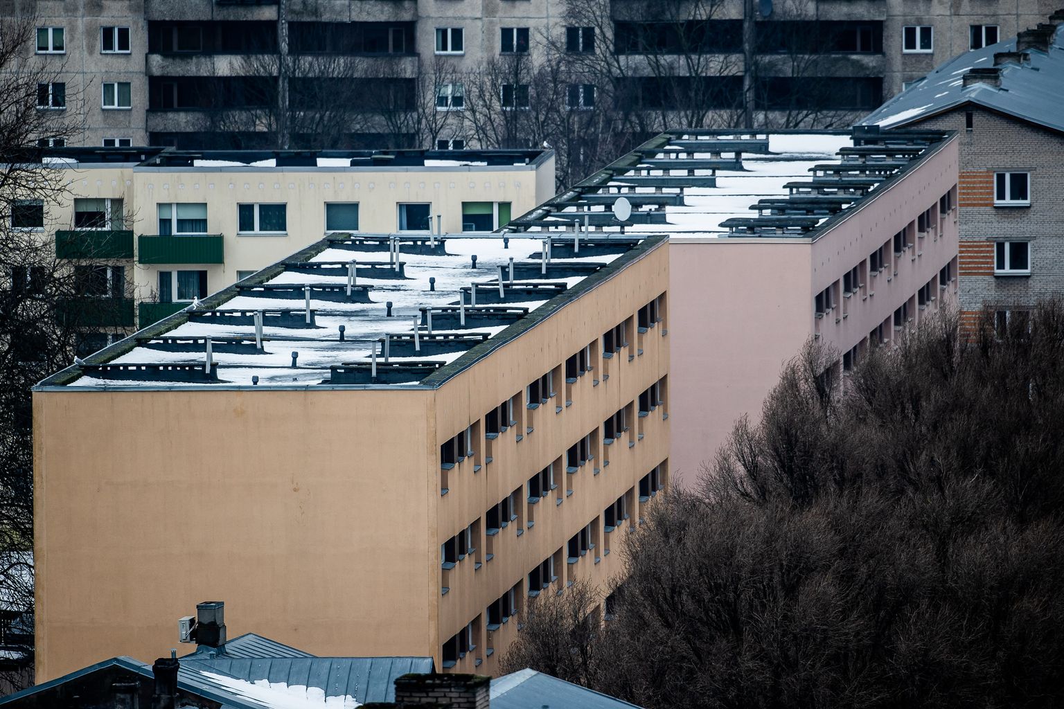 Многоквартирные дома в Таллинне. Снимок иллюстративный.