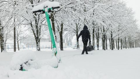 Снег в конце апреля – не редкость: в Эстонии сугробы лежали и 29 мая