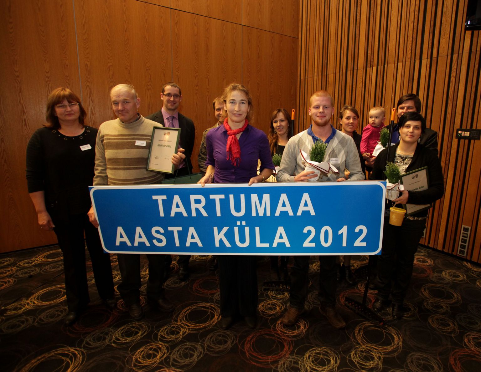 Tartumaa aasta külade tunnustamine 2012. aastal.