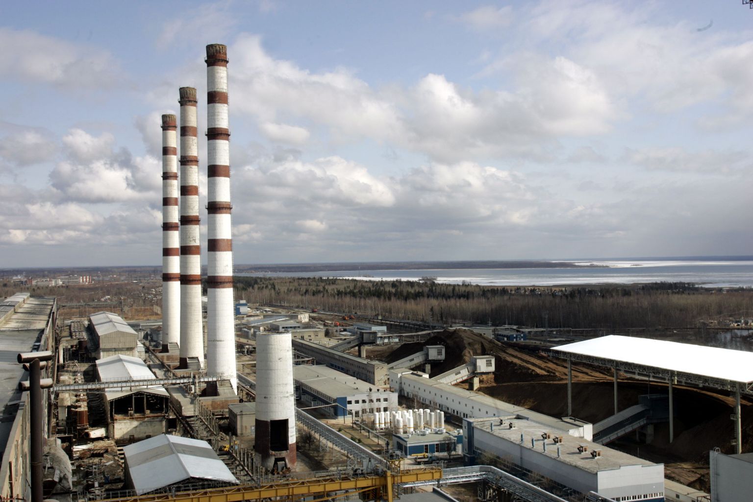 Balti elektrijaam Narva lähedal.