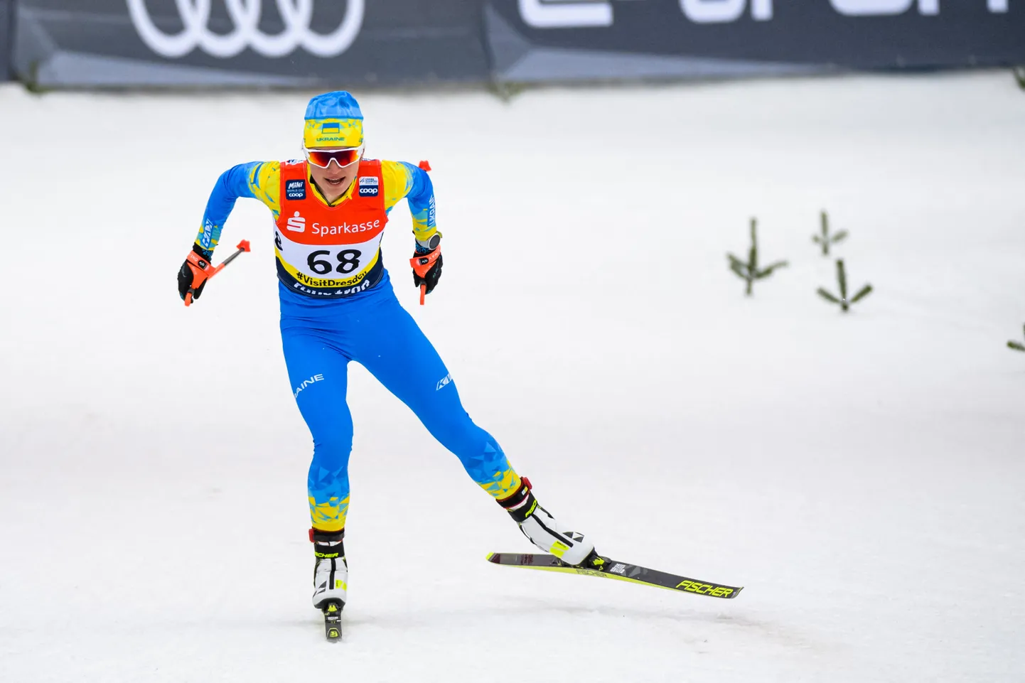 Ukraina murdmaasuusataja Viktorija Oleh.