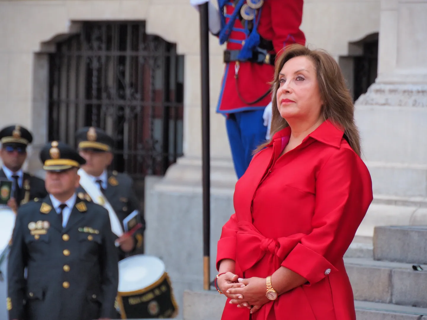 Peruu president Dina Boluarte.