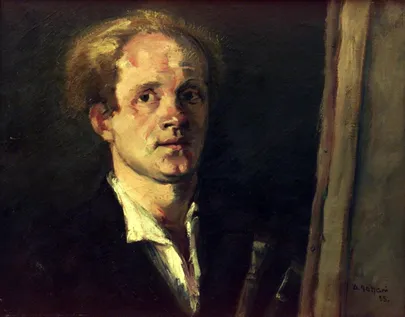 Andrus Johani autoportree, 1933.