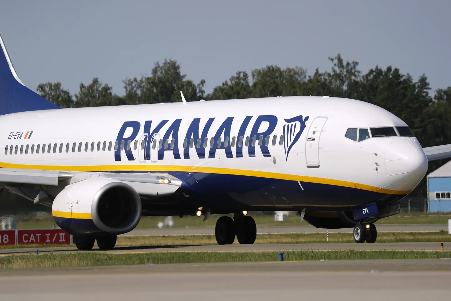 Ryanairi reisilennuk.