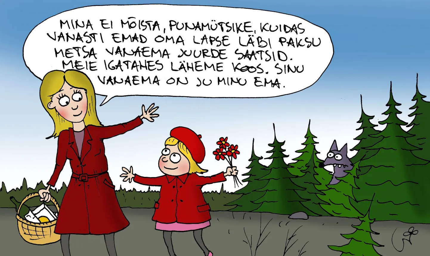 Päeva karikatuur FOTO: Urmas Nemvalts