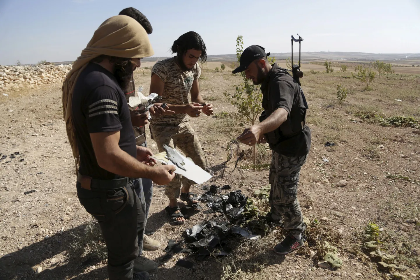 Võitlejad rühmitisest Ahrar al-Sham.