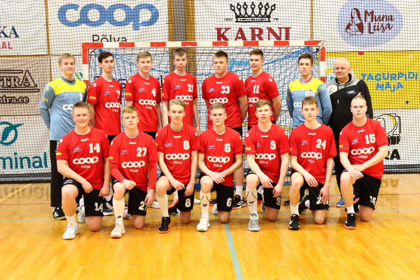 Põlva COOPi tiim teenis pronksikarva medalid.