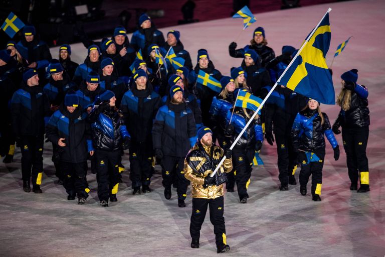 В случае с формой сборной Швеции похвалы удостоилась куртка знаменосца Никласа Эдина.