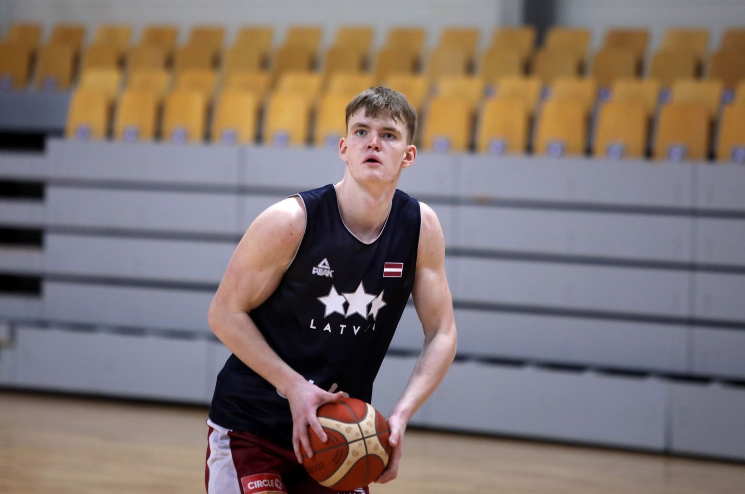 Latvijas basketbolists Mārcis Šteinbergs