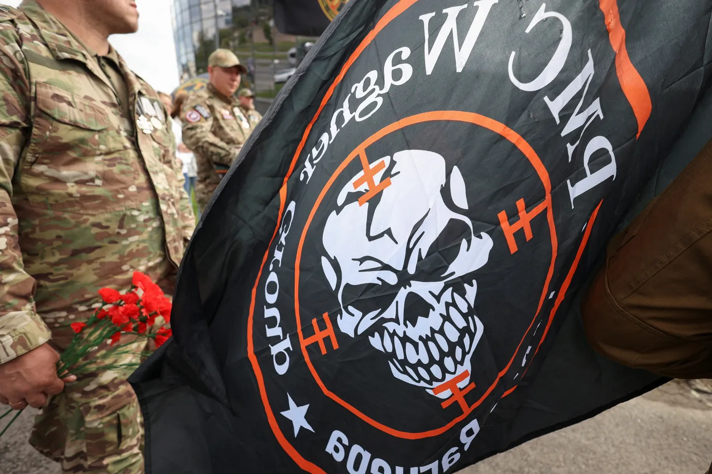 Venemaa palgasõdurite armee Wagneri tunnusmärk.